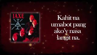 IAXE Akoy Sayo Ikay Sa Akin Lyric Video [upl. by Yvonner]