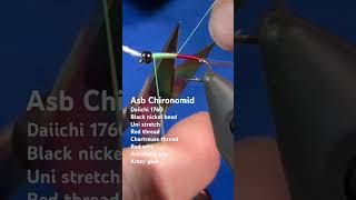 ASB Antistatic Bag Chironomid Pupa Fly Pattern  Tying Tutorial [upl. by Rutra305]