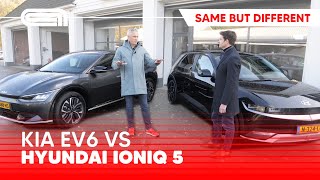 Kia EV6 vs Hyundai IONIQ 5 Welke is beter [upl. by Blumenthal]