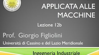 Meccanica applicata alle macchine Lezione 12b [upl. by Brennan]