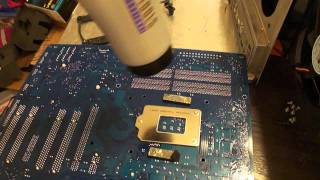 How I Got The H70 HSF Backplate Adhesive Off My Motherboard [upl. by Arraic552]