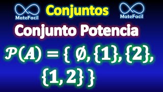 Conjunto potencia ¿Qué es y cómo se calcula Explicado SÚPER FÁCIL Conjunto de subconjuntos [upl. by Ettebab]