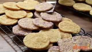 How to Make Chewy Sugar Cookies  Cookie Recipes  Allrecipescom [upl. by Januarius39]