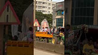 Ganesh festival kolhapur 2024 shorts ganeshchaturthi festival [upl. by Asyl]