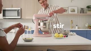 KitchenAid® BowlLift Stand Mixer Collection How to Use [upl. by Meela]