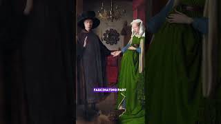 Secrets Behind Jan van Eyck’s Arnolfini Portrait Revealed Under 1 Minute [upl. by Nyltak]