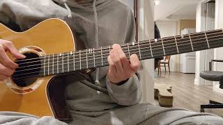 Amazing Grace Acoustic Guitar 고퍼우드 GopherWood i940RCE RHOMB [upl. by Pentheam]