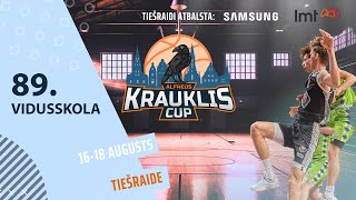 Rīgas 89 vidusskola  Alfrēda Kraukļa piemiņas basketbola turnīrs [upl. by Eniahs]