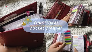 2018 Functional Planner Setup Pocket Filofax Finchley [upl. by Bocoj]