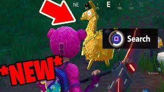 How to get the GOLD LOOT LLAMA in Fortnite Battle Royale NEW Easter egg [upl. by Guttery455]