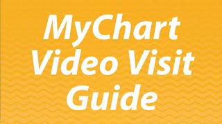 MyChart Video Visit Guide  Community Health Network [upl. by Fonzie910]