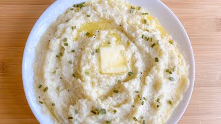 Instant Pot Mashed Cauliflower Recipe [upl. by Handel758]