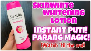 SkinWhite Whitening Lotion  Product Review [upl. by Thapa]