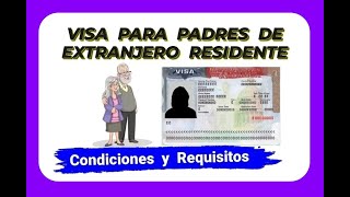 Visa para Padres de Peruano o Extranjero Residente [upl. by Kolb134]