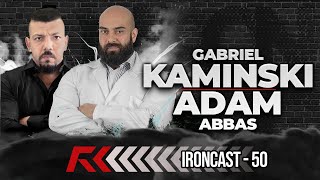 TUDO SOBRE ERGOGÊNICOS  GABRIEL KAMINSKI E ADAM ABBAS  IRONCAST 50 [upl. by Meri]