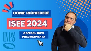 Come Richiedere ISEE con DSU Precompilata [upl. by Enitsuga]