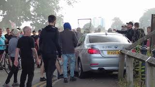 Disgusting behaviour during Hulls Riot on 3824 [upl. by Aenehs]