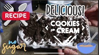 Cookies amp Cream Pudding Recipe  Sugar Free quotOreoquot  Choc Zero amp Simply Delish  Snacks [upl. by Resa]