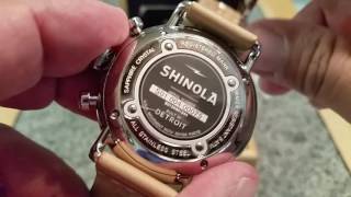 Shinola Canfield ChronographDesigned with the Willard Program [upl. by Artus]