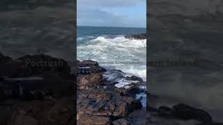 Portrush north coast Northern Ireland Motivation inky Johnson Waves coastal motivation quotes [upl. by Venu]