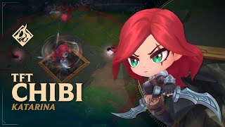 TFT Chibi Katarina 🗡️​​ CHIBI EDITION 🗡️ RuneForge—LoL Custom Skins [upl. by Scarito960]