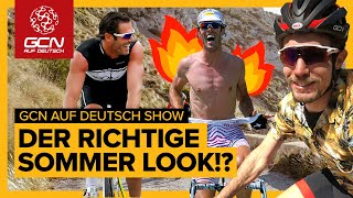 RadBekleidung für den richtigen SommerLook  GCN auf Deutsch Show 14 [upl. by Iadrahc]