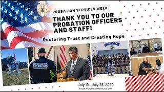 Restoring Trust Creating Hope Probation Services Week [upl. by Adar]