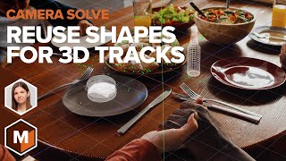 Mocha Pro TimeSaver Reuse Rotos for Better 3D Tracks Boris FX Quick Tip [upl. by Wittenburg]