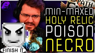 After Popular Request I MinMaxed Holy Relic Necromancer  PoE 324 Necropolis [upl. by Vallo]