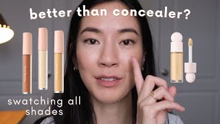 Rare Beauty under eye brightener review swatches amp concealer comparison [upl. by Docila]