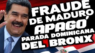 PARADA DOMINICANA DEL BRONX MANCHADA POR MAL COMPORTAMIENTO podcast venezuela nicolasmaduro [upl. by Marco114]