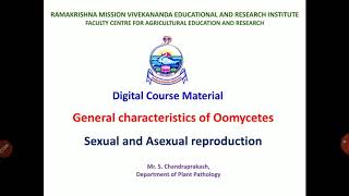 Lecture 15  General Characters of Oomycetes  PAT 201 [upl. by Jacobsohn793]