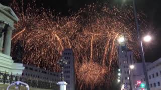 Comienzo de Fuegos Artificiales Valparaíso 2018 Chile [upl. by Veradia]