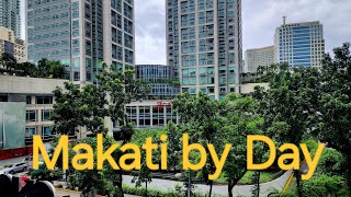 A Day in Central Makati Metro Manila  Philippines 🇵🇭 [upl. by Taggart]