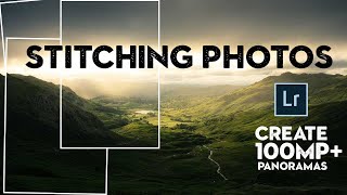 The EASIEST way to SHOOT and STITCH PANOS  A Lightroom Secret [upl. by Rickey831]