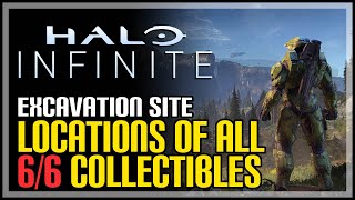 Excavation Site All Collectibles Halo Infinite [upl. by Enial786]