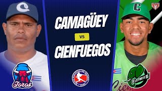 Camagüey vs Cienfuegos 4to juego Serie Nacional 63 [upl. by Eldnik]