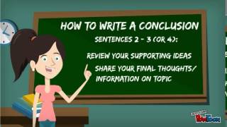 How to write a Conclusion [upl. by Ahsen]