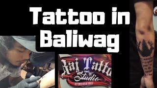 Having my tattoo at RAJ Tattoo Studio Baliwag [upl. by Bravin]