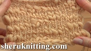 How to Knit The Stockinette Stitch Tutorial 4 Part 1 of 2 One Way To Work Stockinette [upl. by Adnohser752]