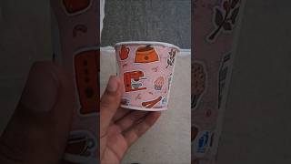 DIY💫 paper cup basket  homemade mini basket 🧺 shortvideos anuartandcraft [upl. by Placida]