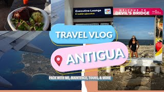 Antigua Vlog Packing Maintenance amp Island Tour  Shirley Heights Big Banana Betty Hope [upl. by Anot792]