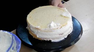 Torta betöltése krémmel [upl. by Cart643]