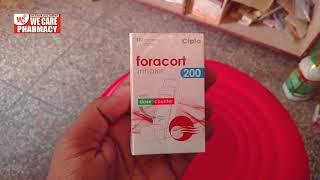 Foracort 200 inhaler how to use ll Asthma and COPD treatment  formoterol and budesonide [upl. by Thea661]