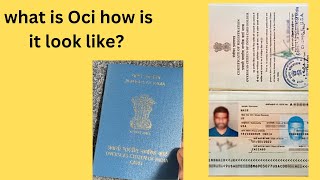 OCI कैसी होती है How Oci look likeOci document open [upl. by Hooker749]