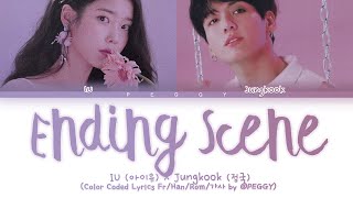 IU 아이유 x Jungkook 정국 quotEnding Scenequot 이런 엔딩 FrenchEnglish Lyrics mashup by Waylonion [upl. by Gnuy]