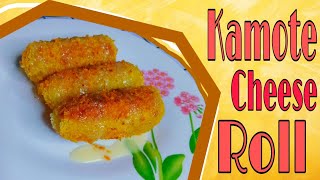 How to Make KAMOTE CHEESE ROLLHome Made Paano Magluto ng Mura at Masarap na KAMOTE CHEESE ROLLS [upl. by Nnylyma]