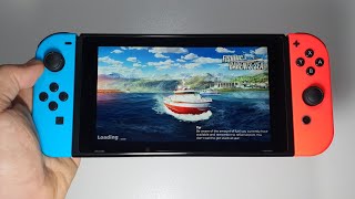 Fishing Barents Sea Complete Edition Nintendo Switch handheld gameplay [upl. by Burhans]