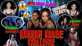 HORROR HOUSE CHALLENGE W IVANA ALAWI  ZEINAB HARAKE [upl. by Naimaj]