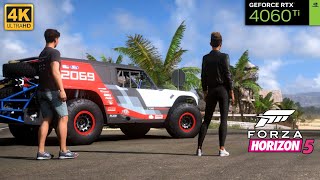 FORZA HORIZON 5  RIDE INTO THE LIGHTNING STORM  TULUM EXPEDITION  RTX 4060Ti  RTXON  4K60FPS [upl. by Olim966]